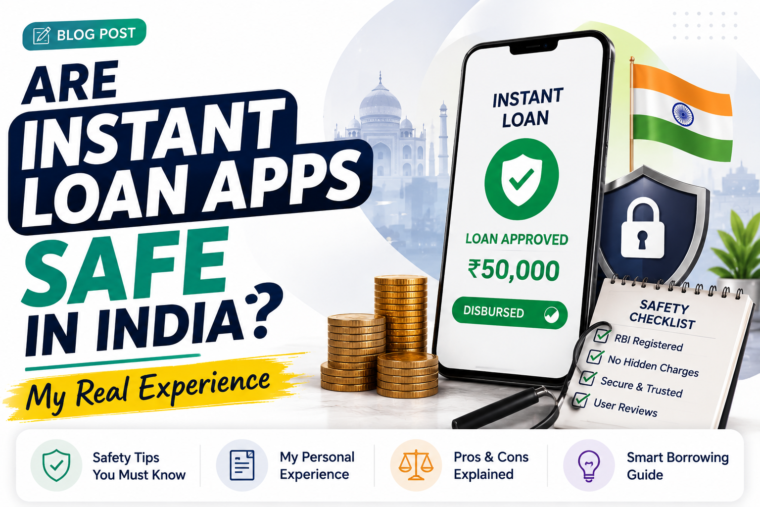 Are instant loan apps safe in India