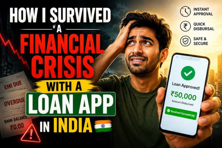 How I Survived a Financial Crisis With a Loan App in India