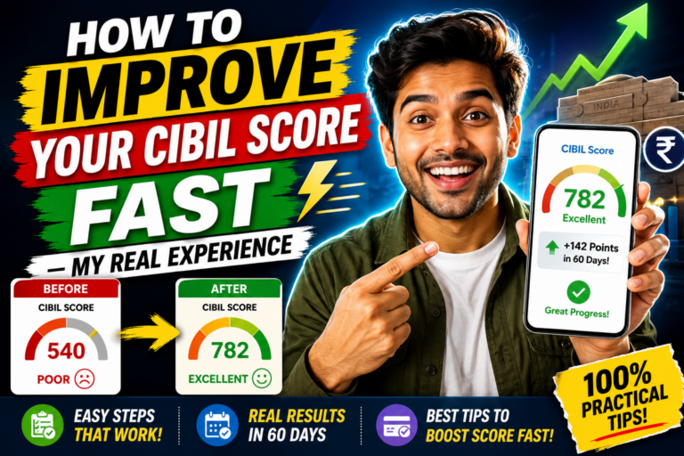 How to Improve CIBIL Score Fast